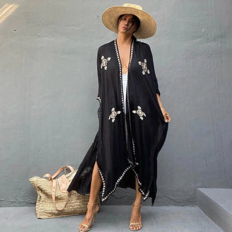 Embroidery Kimono