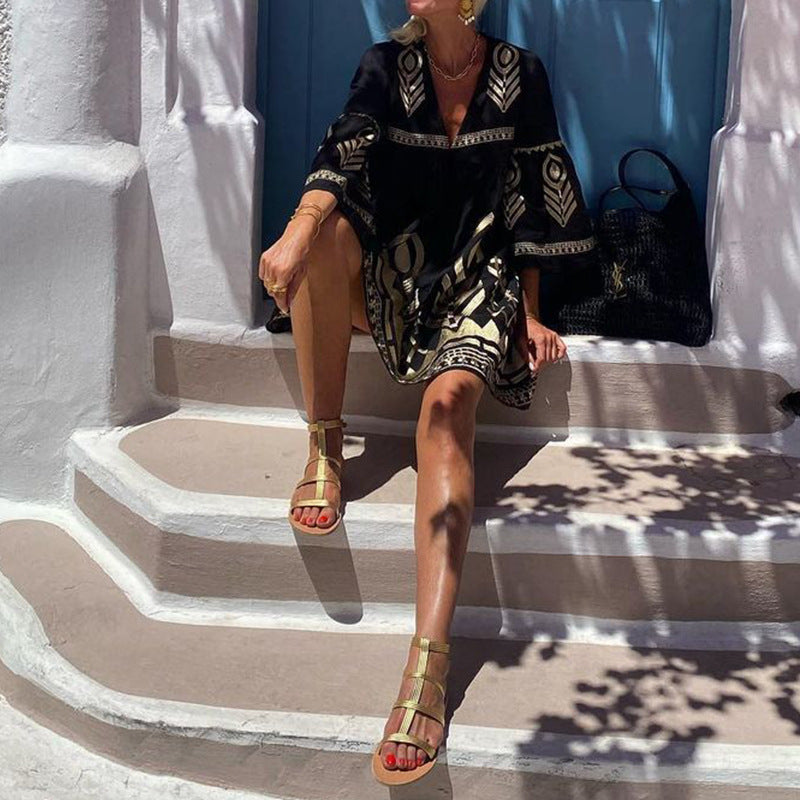 Boho Swing Dress