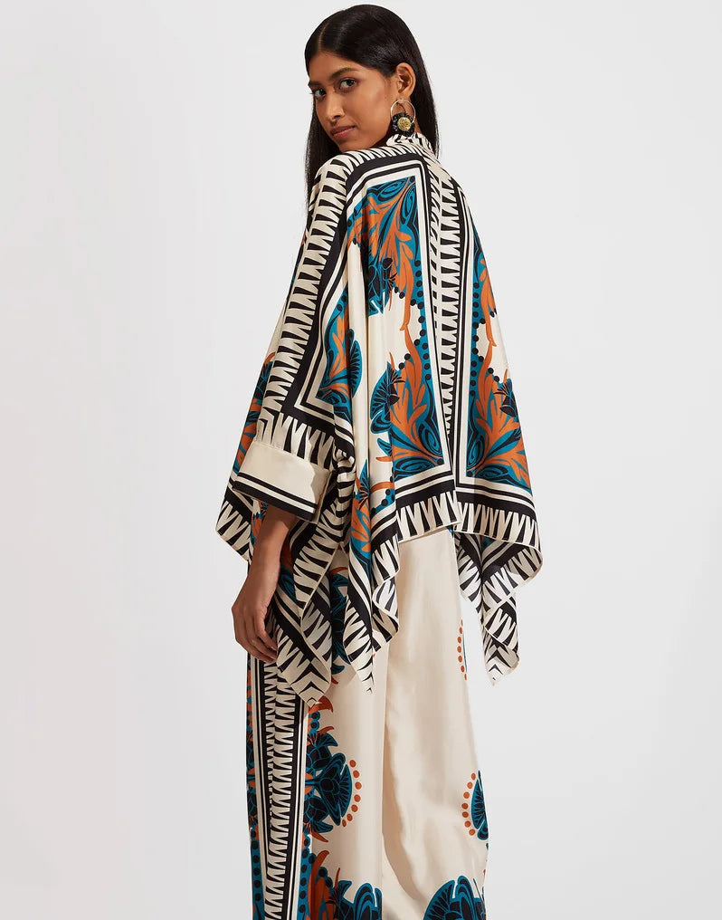 Vintage Print Pants Set