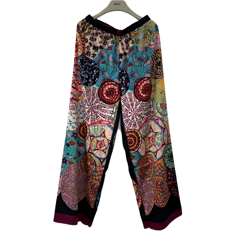Classic bohemian print kimonos 2 piece sets