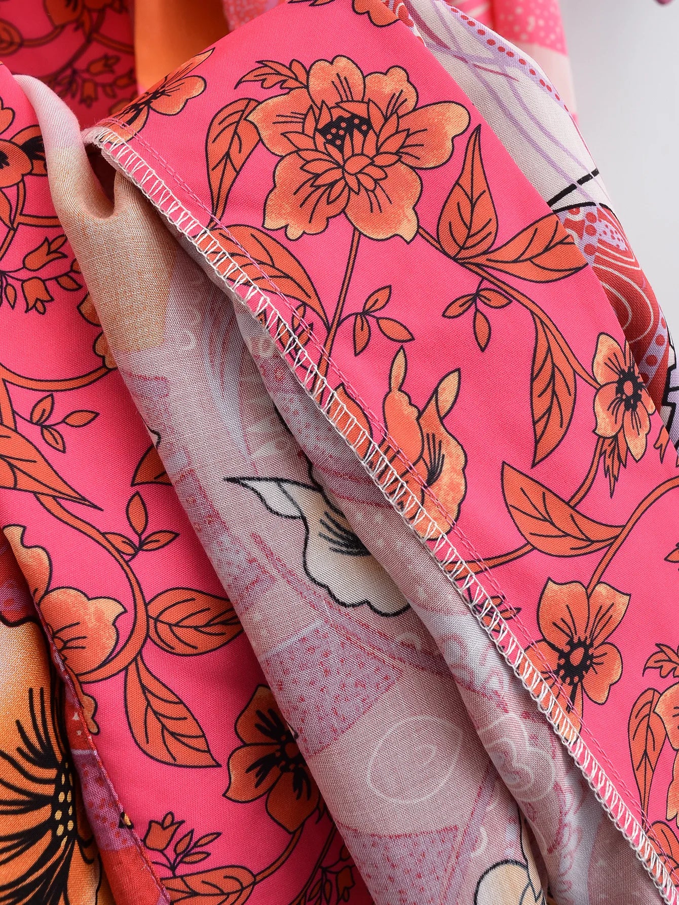 BOHO Moon Print Kimono