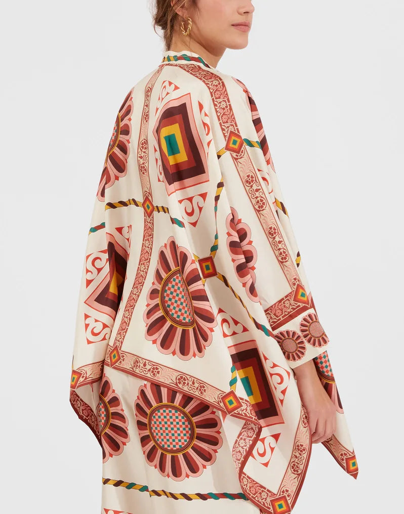 Vintage Print Pants Set