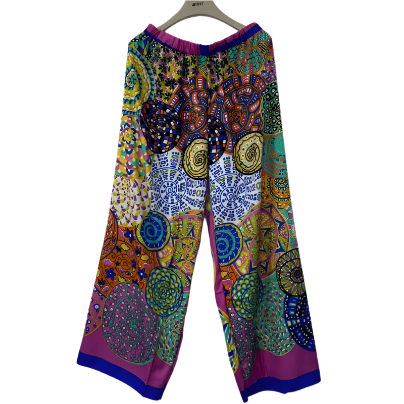 Classic bohemian print kimonos 2 piece sets