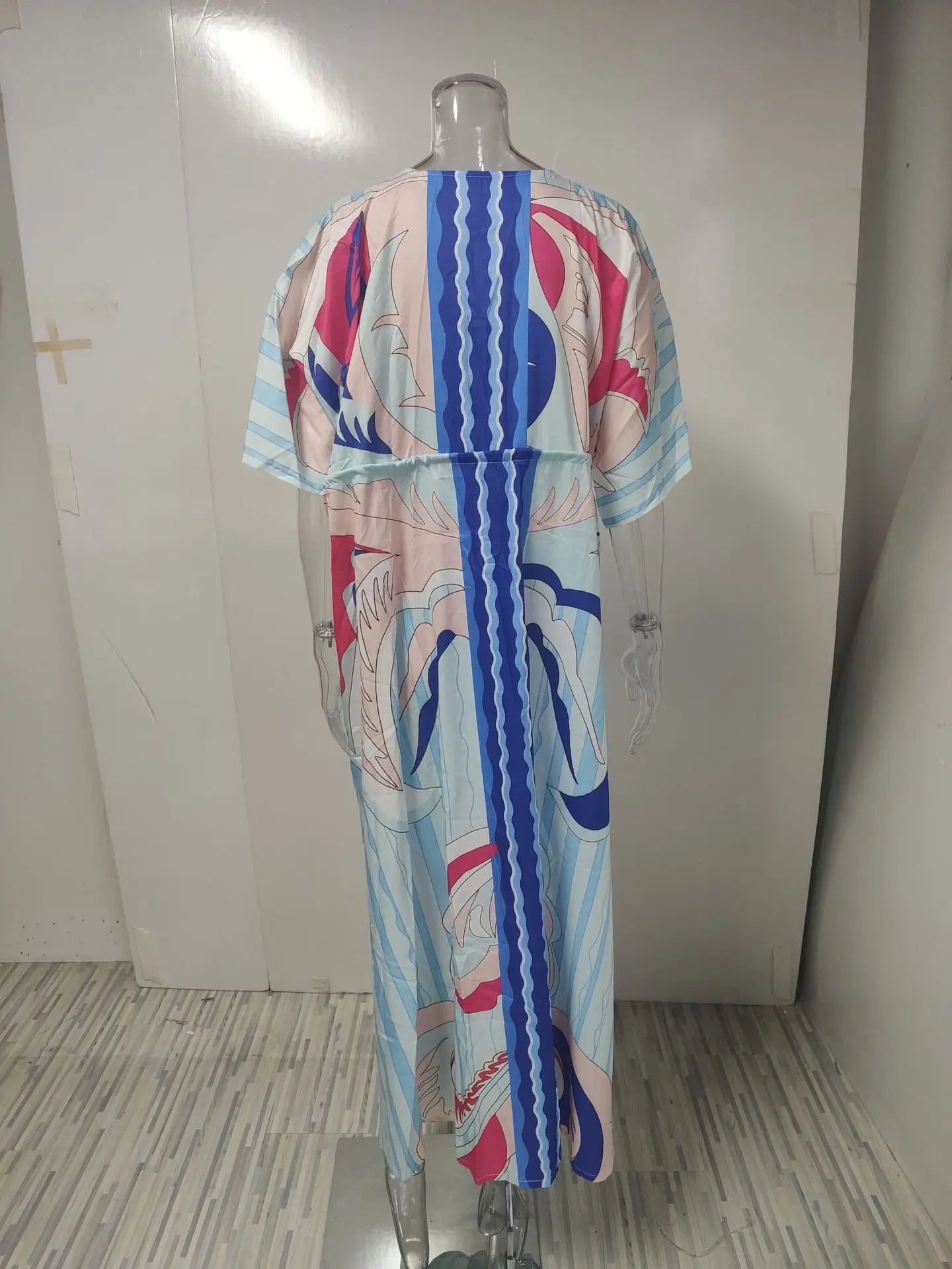 Boho Print Long Dress