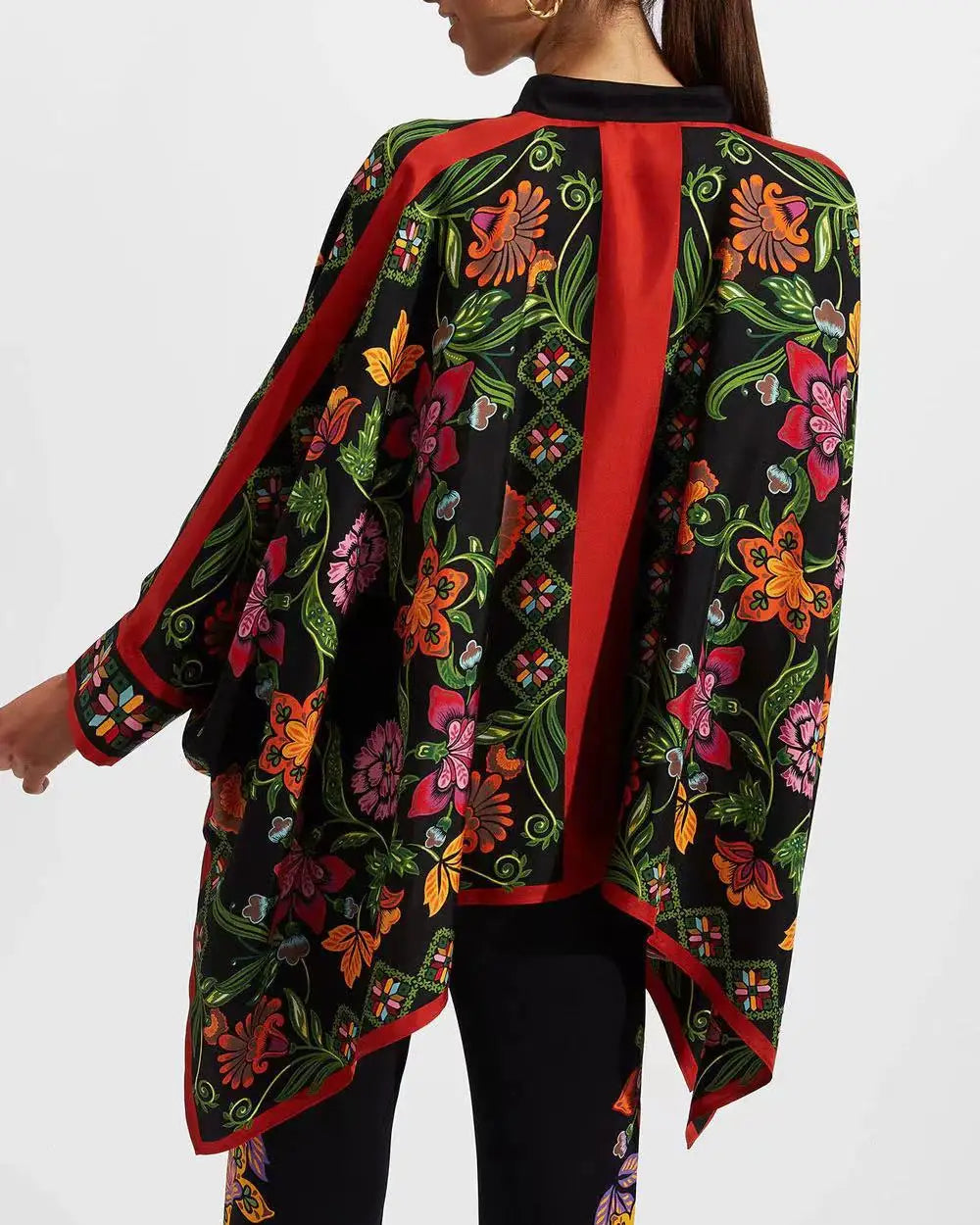 Vintage Print Pants Set