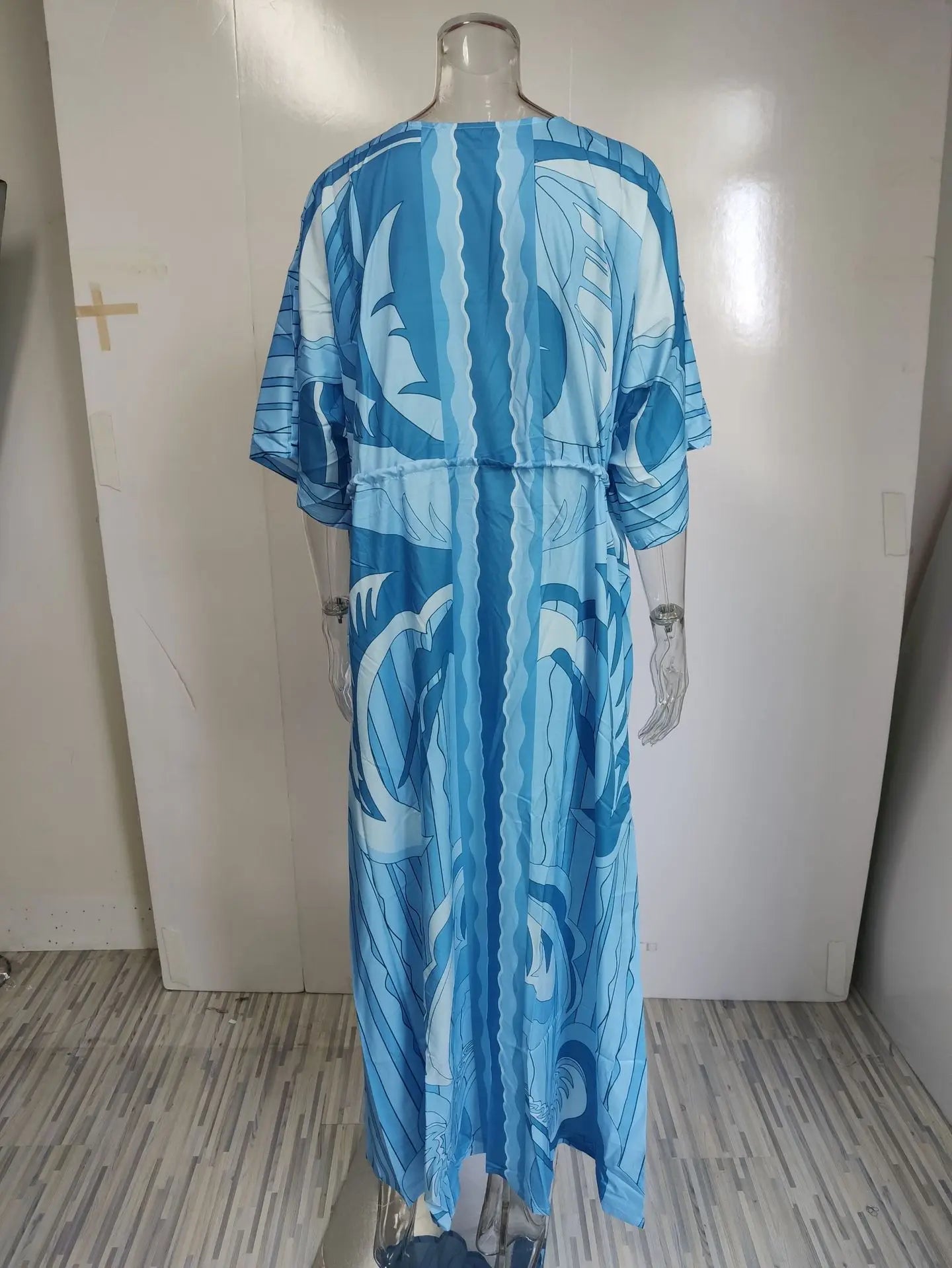Boho Print Long Dress
