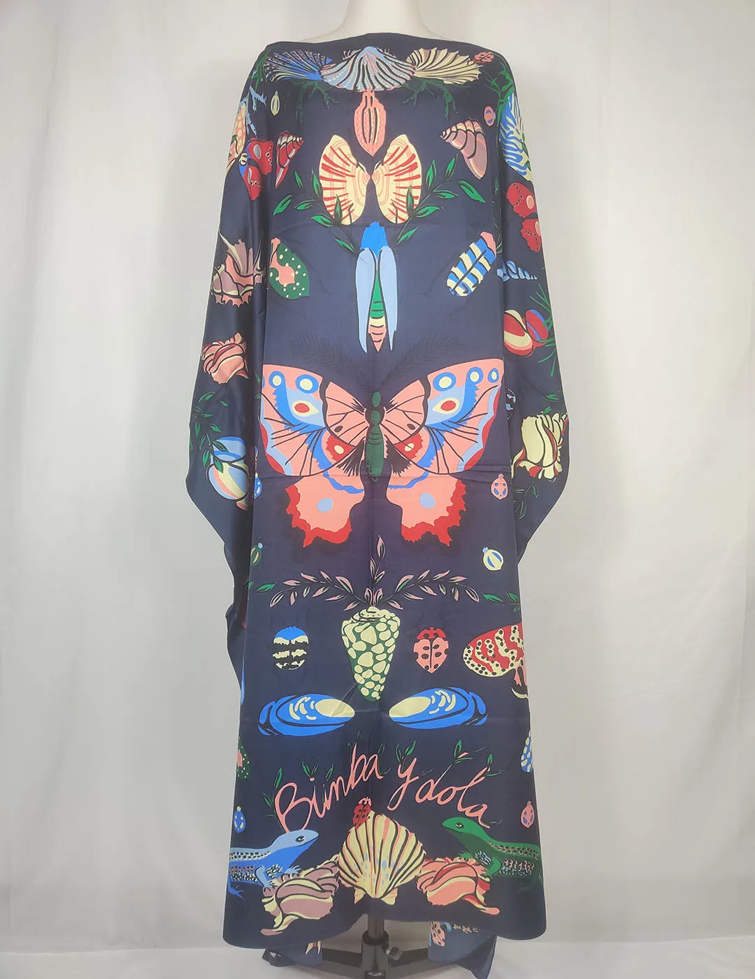 Silk Butterfly Kaftan