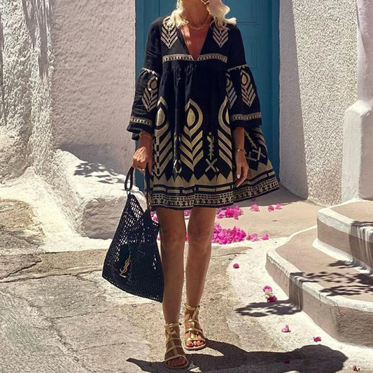 Boho Swing Dress