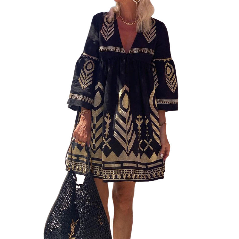 Boho Swing Dress