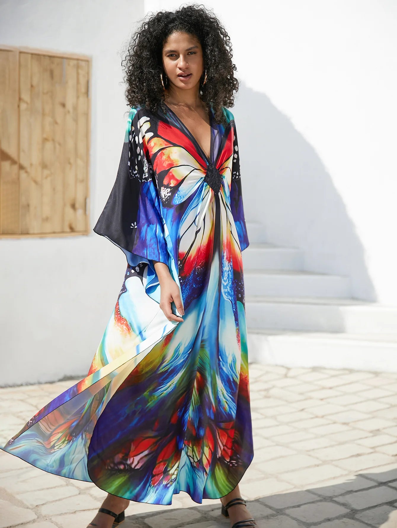 One Size Butterfly Kaftan