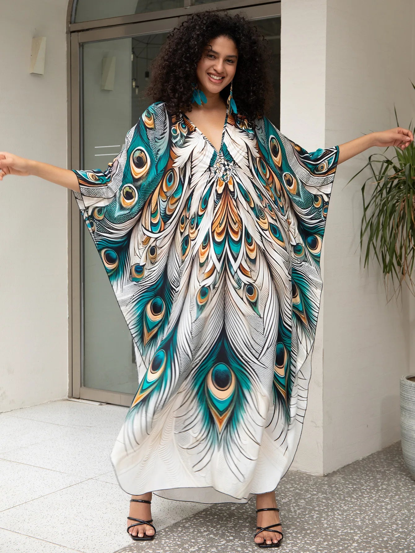 Peacock Kaftan
