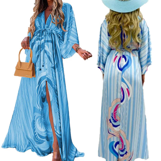 Boho Print Long Dress