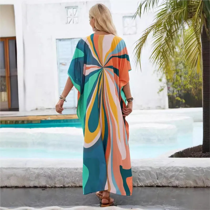 Seventies Patterned Kaftan