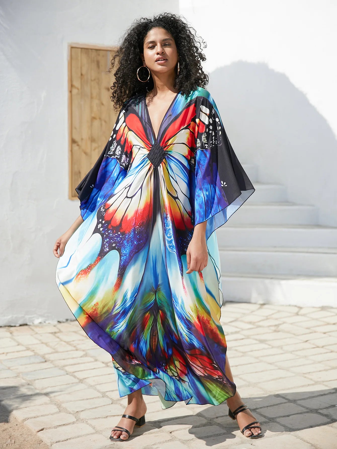 One Size Butterfly Kaftan