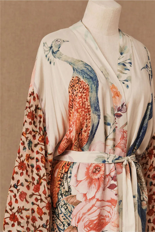Beautiful KIMONO/PEACOCK