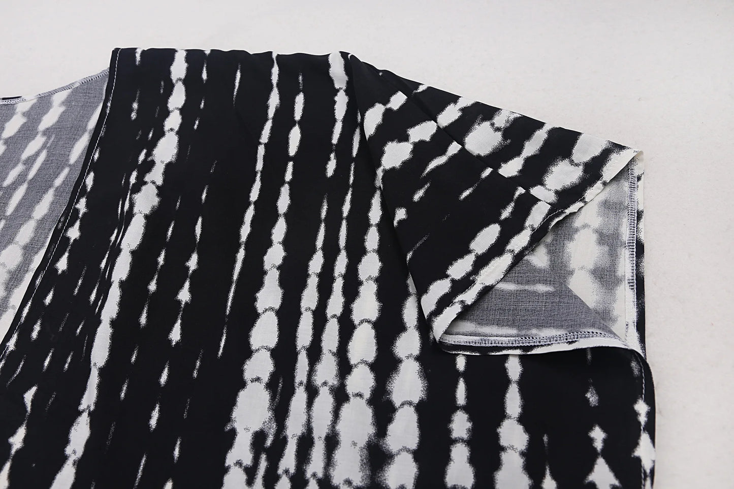 Best Selling. Women Black Tie Dye Kimono
