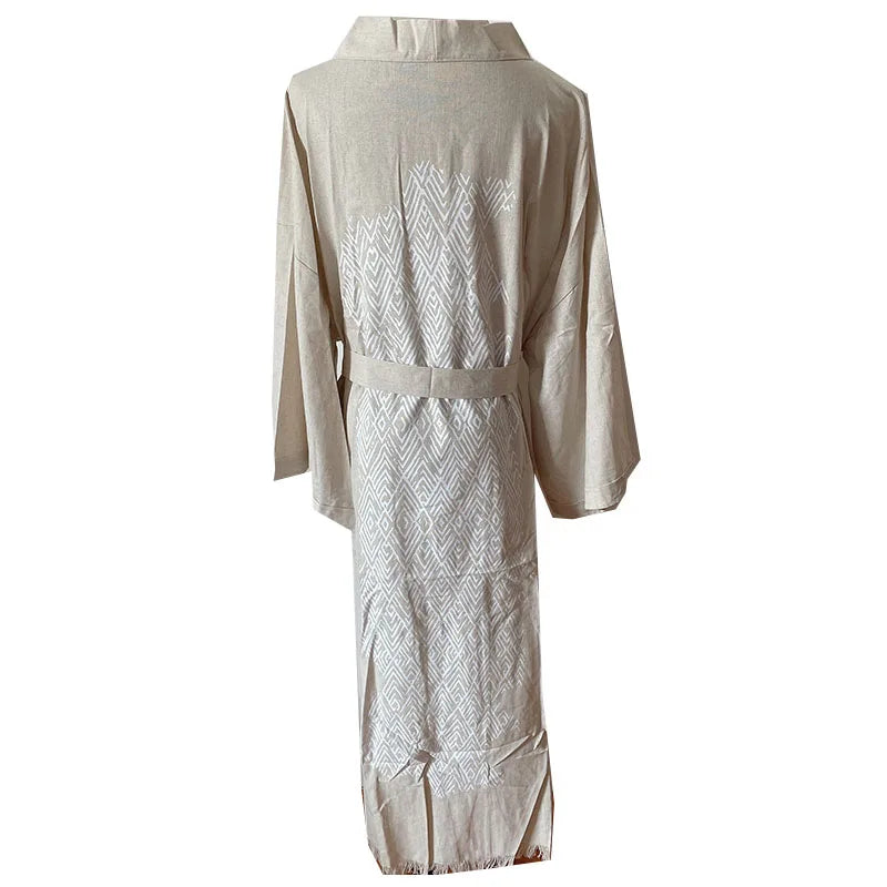 Bohemian Style Linen Summer Coat