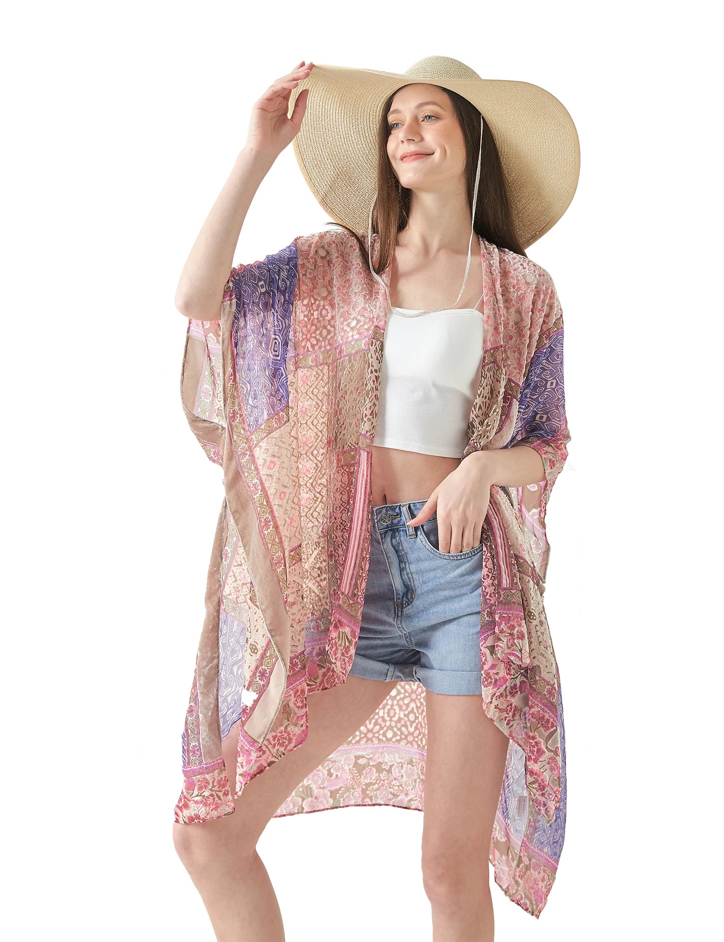 Velvet Kimono