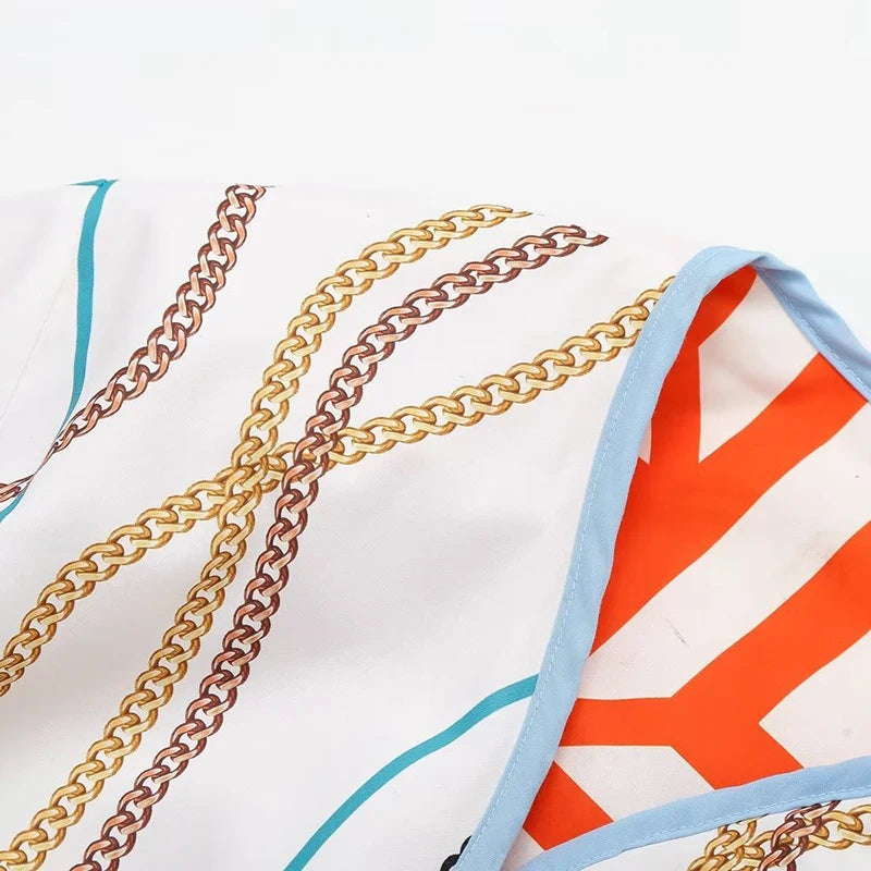 Geometric Print Casual Jacket