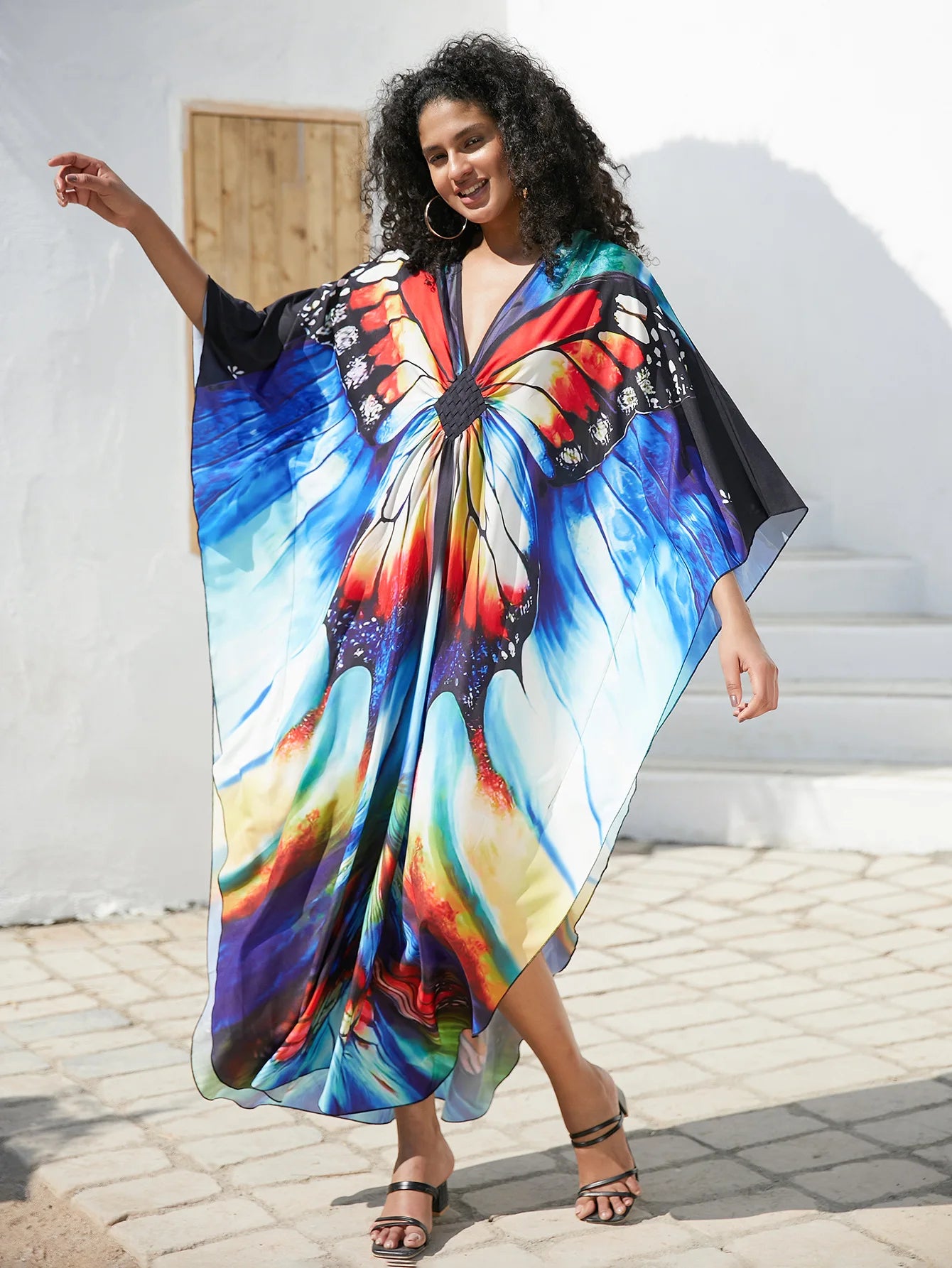One Size Butterfly Kaftan