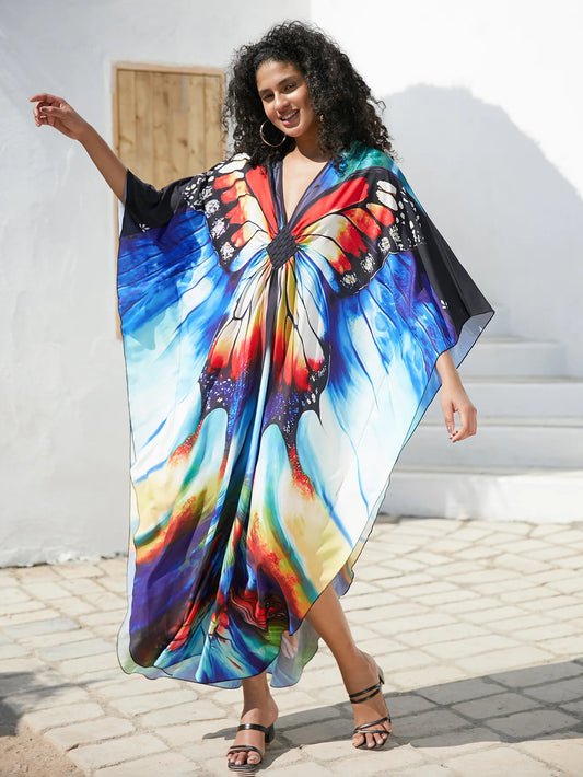 One Size Butterfly Kaftan