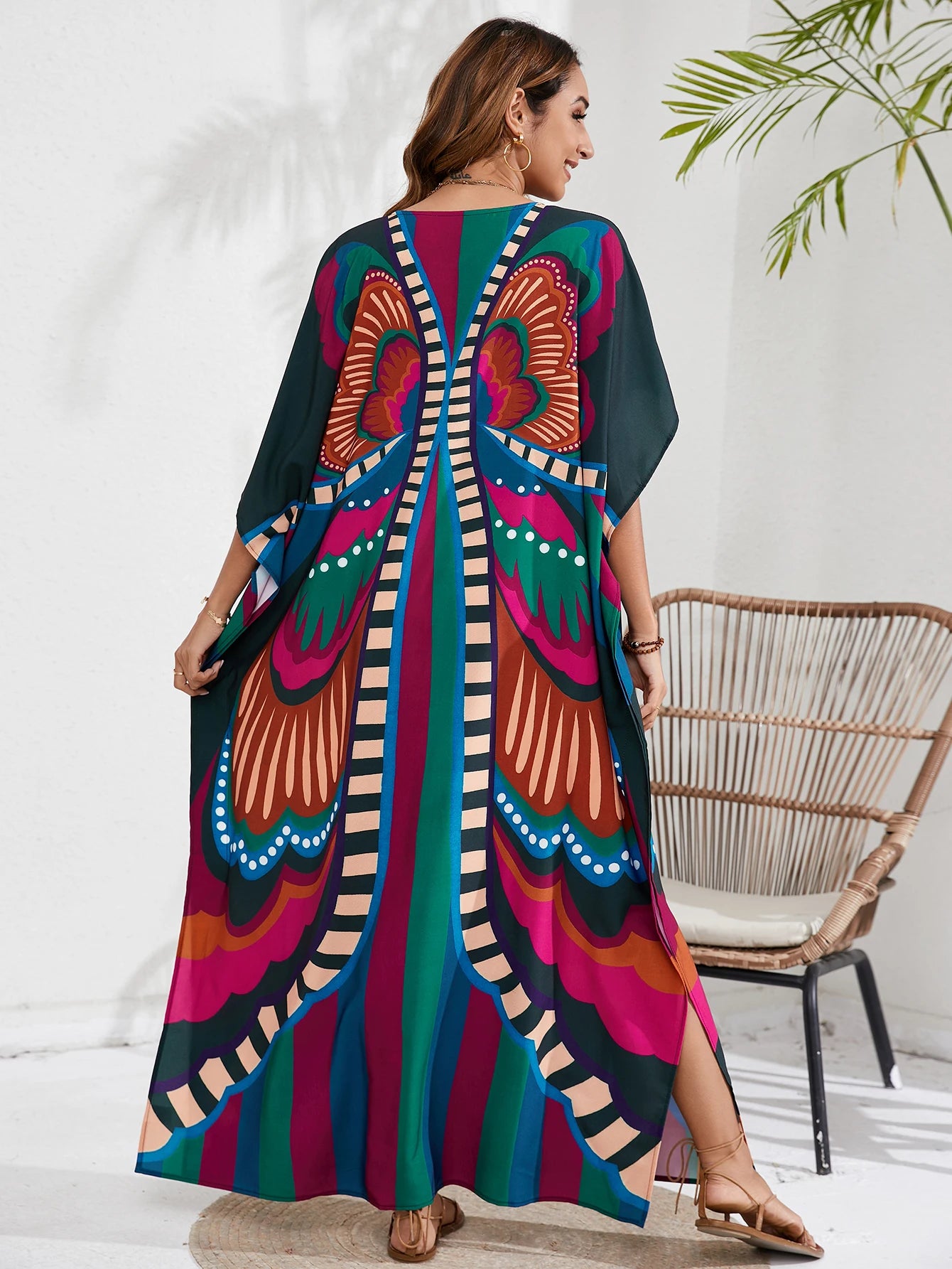 Women s Boho Cover Kaftan