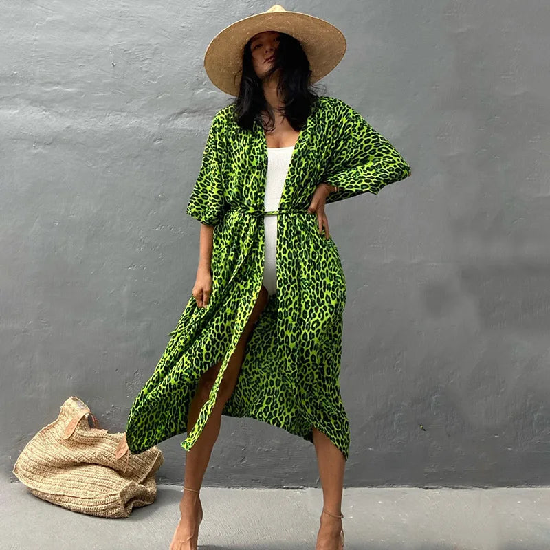 Best Selling. Women Black Tie Dye Kimono
