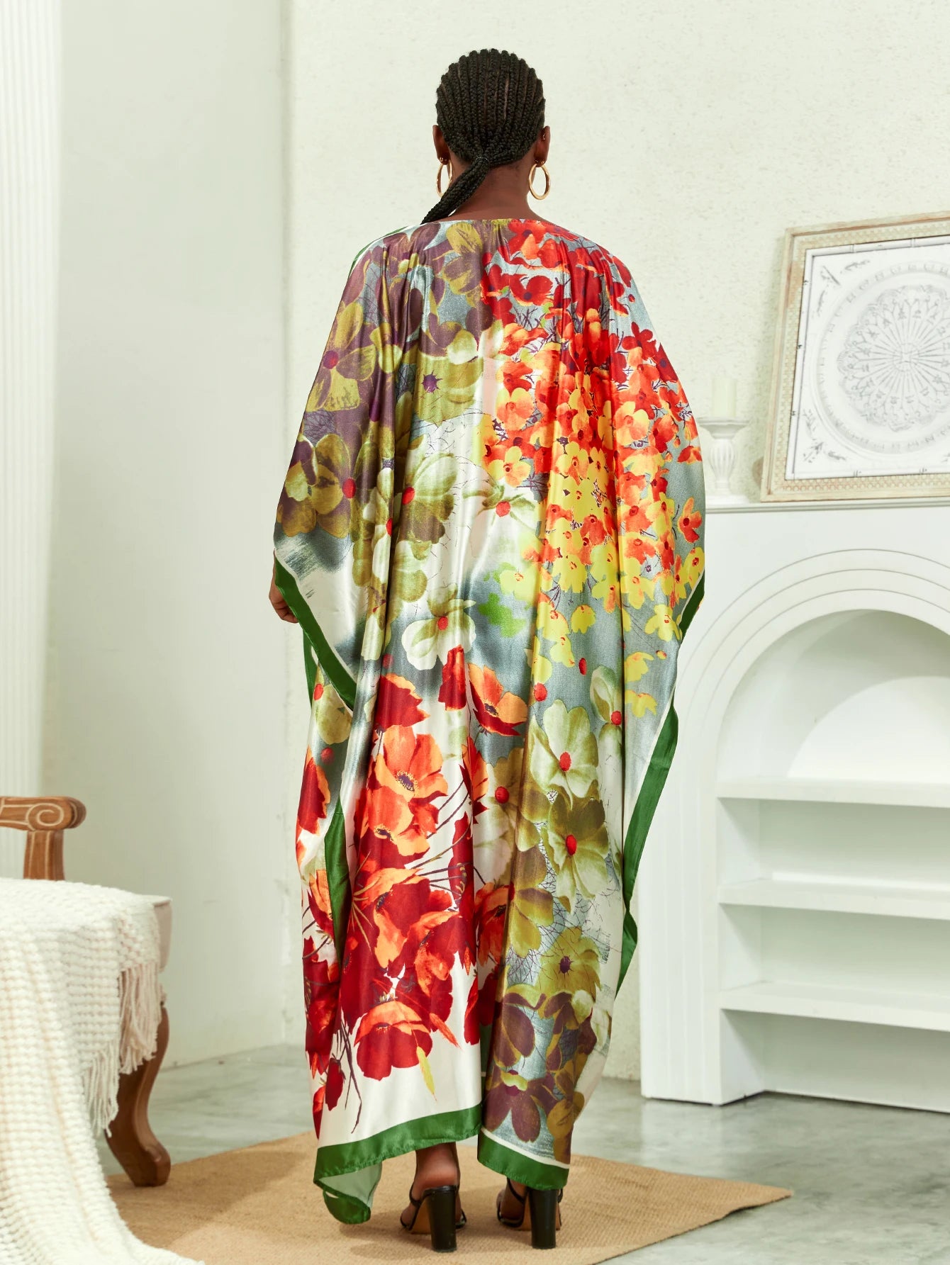 Plus Size Elegant Kimono